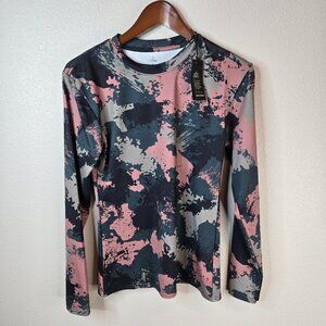 NWT Evo Base Layer Top Long Sleeves Cedar Clay Camo Size Small